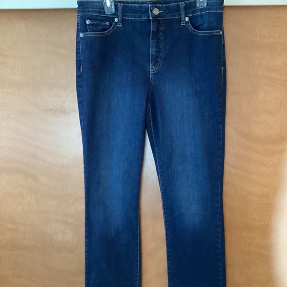 Ralph Lauren Women’s Jeans Size 10 Dark Wash Premier Straight Leg - Picture 1 of 9